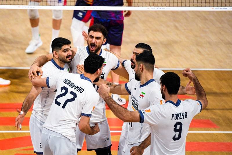 Volleyball. FIVB Men's Volleyball Nations League. France - Iran. 24.06.2026