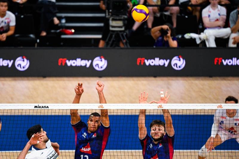 Volleyball. FIVB Men's Volleyball Nations League. France - Iran. 24.06.2026