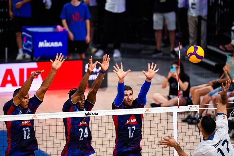 Volleyball. FIVB Men's Volleyball Nations League. France - Iran. 24.06.2026