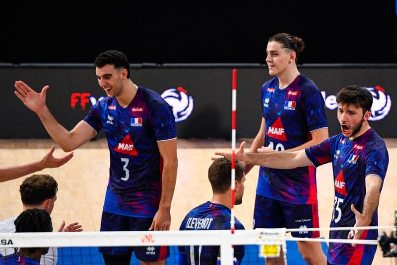 Volleyball. FIVB Men's Volleyball Nations League. France - Iran. 24.06.2026
