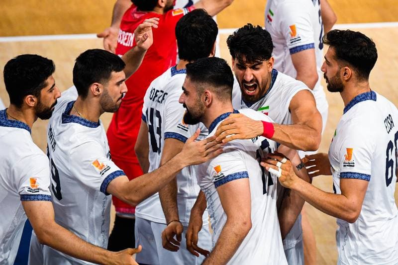 Volleyball. FIVB Men's Volleyball Nations League. France - Iran. 24.06.2026