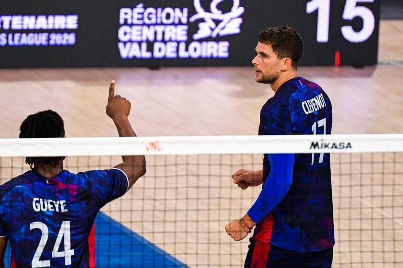 Volleyball. FIVB Men's Volleyball Nations League. France - Iran. 24.06.2026