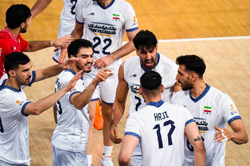 Volleyball. FIVB Men's Volleyball Nations League. France - Iran. 24.06.2026