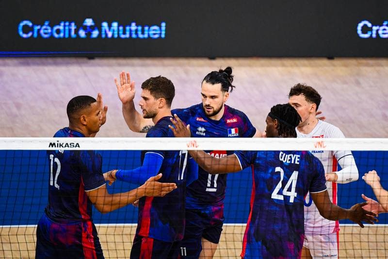 Volleyball. FIVB Men's Volleyball Nations League. France - Iran. 24.06.2026