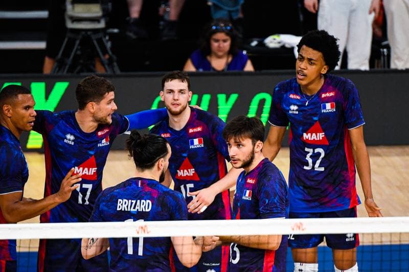 Volleyball. FIVB Men's Volleyball Nations League. France - Iran. 24.06.2026