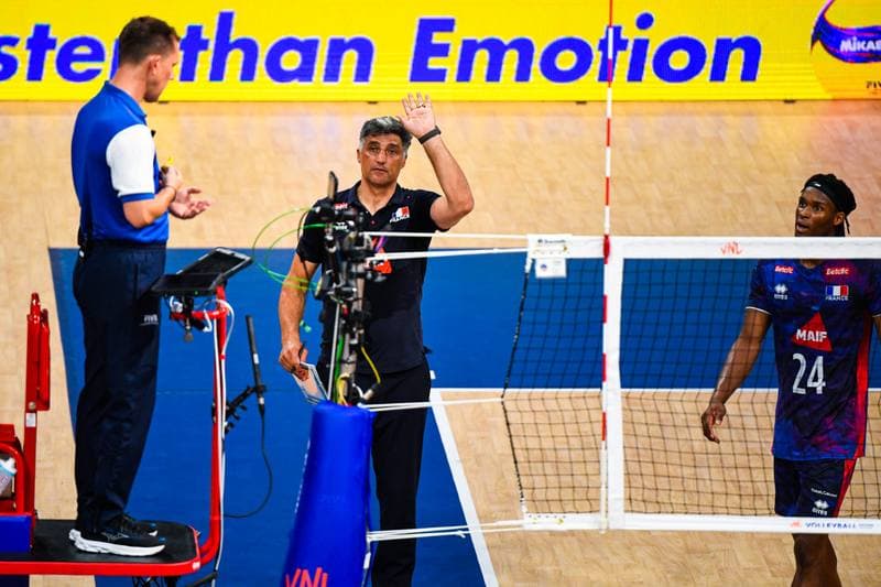 Volleyball. FIVB Men's Volleyball Nations League. France - Iran. 24.06.2026