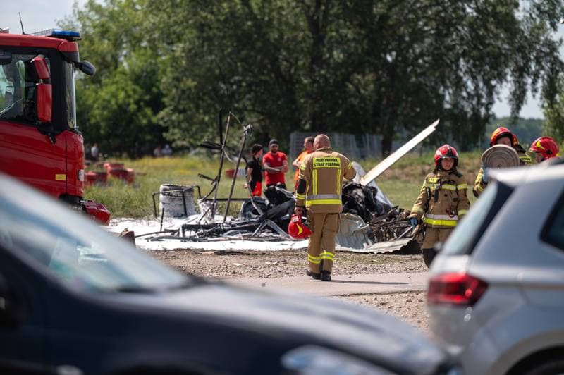 Plane Crash Cirrus SR22T SP-GOS. Warsaw. 25.06.2026