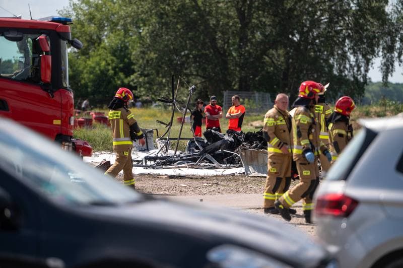Plane Crash Cirrus SR22T SP-GOS. Warsaw. 25.06.2026