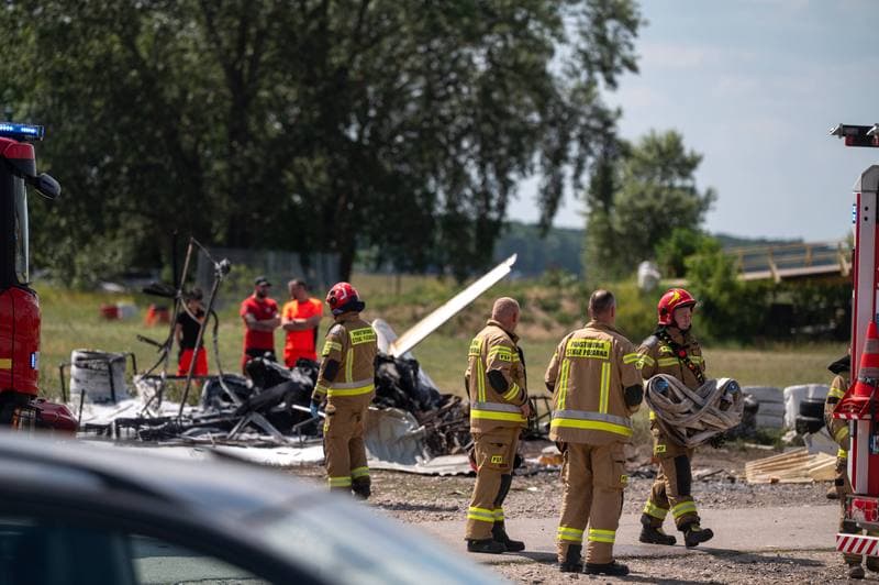 Plane Crash Cirrus SR22T SP-GOS. Warsaw. 25.06.2026