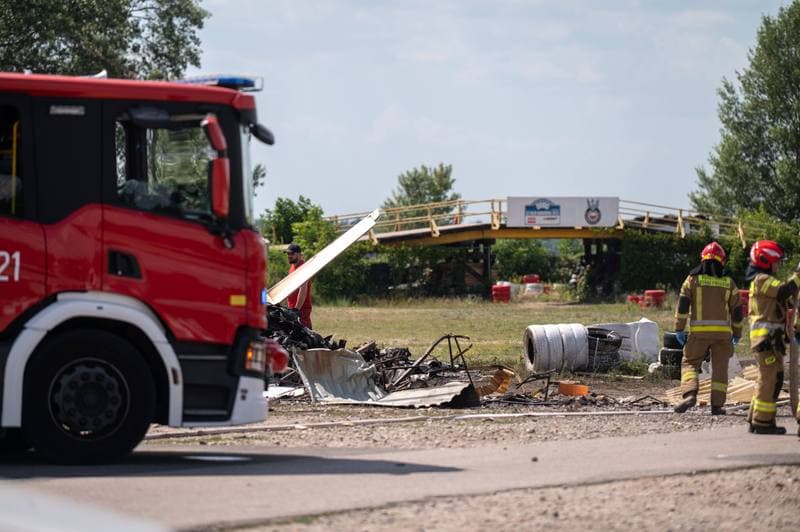 Plane Crash Cirrus SR22T SP-GOS. Warsaw. 25.06.2026