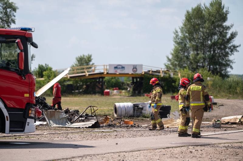 Plane Crash Cirrus SR22T SP-GOS. Warsaw. 25.06.2026