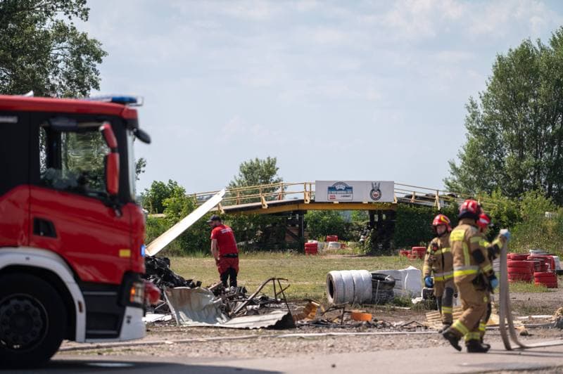 Plane Crash Cirrus SR22T SP-GOS. Warsaw. 25.06.2026
