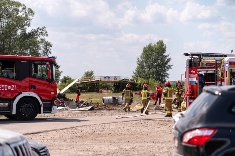 Plane Crash Cirrus SR22T SP-GOS. Warsaw. 25.06.2026
