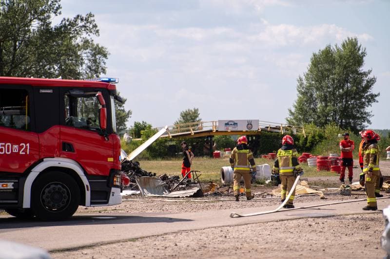 Plane Crash Cirrus SR22T SP-GOS. Warsaw. 25.06.2026