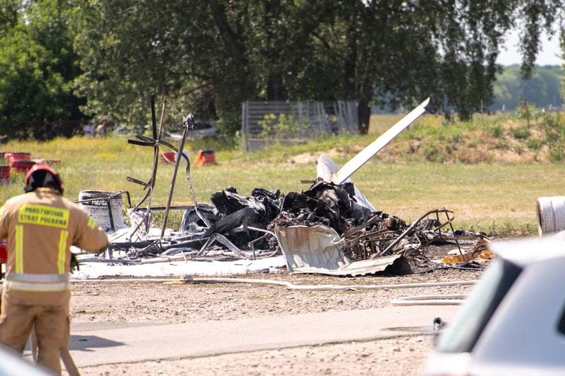 Plane Crash Cirrus SR22T SP-GOS. Warsaw. 25.06.2026