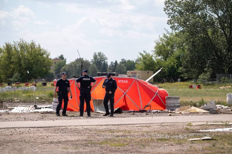Plane Crash Cirrus SR22T SP-GOS. Warsaw. 25.06.2026