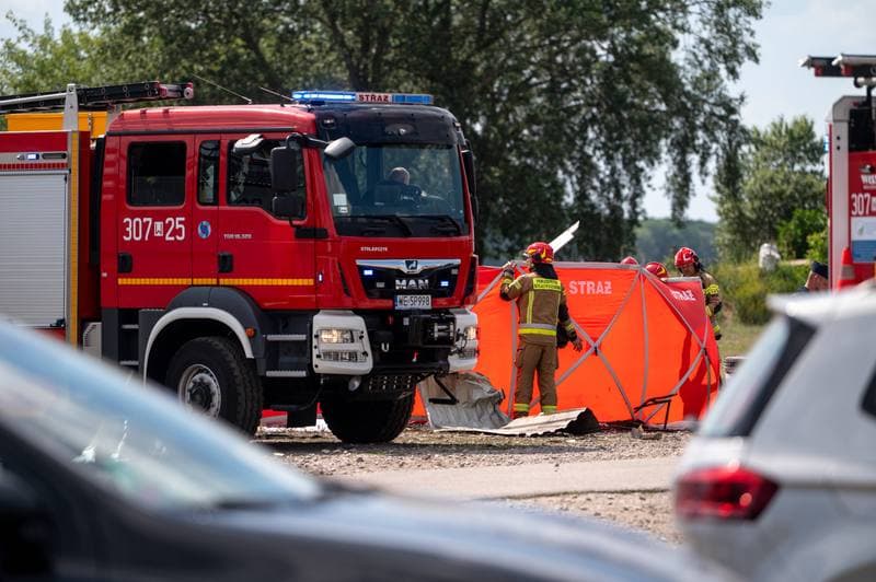 Plane Crash Cirrus SR22T SP-GOS. Warsaw. 25.06.2026