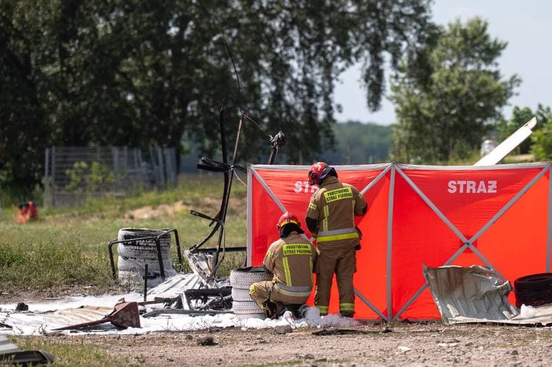 Plane Crash Cirrus SR22T SP-GOS. Warsaw. 25.06.2026