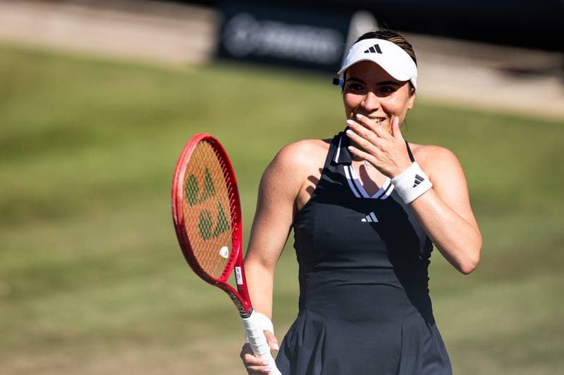 Tennis. Bad Homburg Open. Alexandra Eala - Tereza Mihalikova. 25.06.2026
