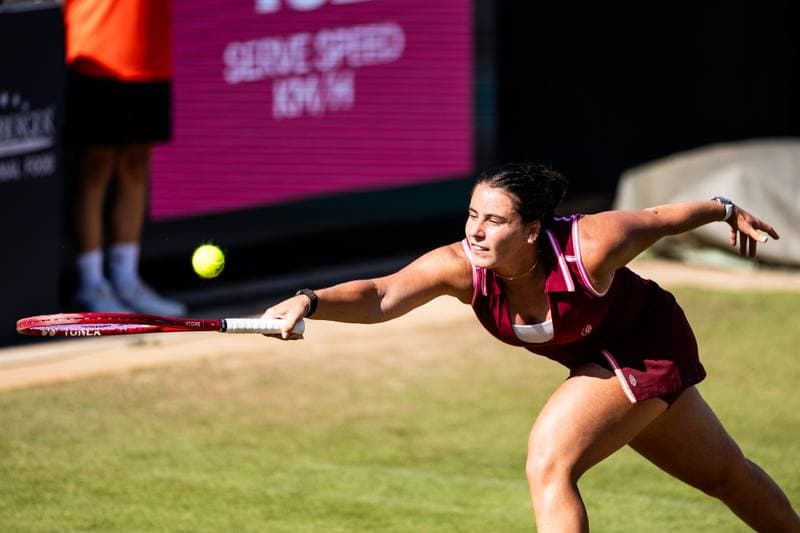 Tennis. Bad Homburg Open. Alexandra Eala - Tereza Mihalikova. 25.06.2026