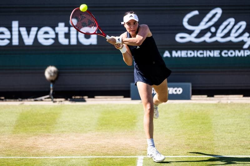 Tennis. Bad Homburg Open. Alexandra Eala - Tereza Mihalikova. 25.06.2026