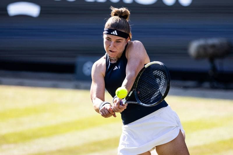 Tennis. Bad Homburg Open. Alexandra Eala - Tereza Mihalikova. 25.06.2026