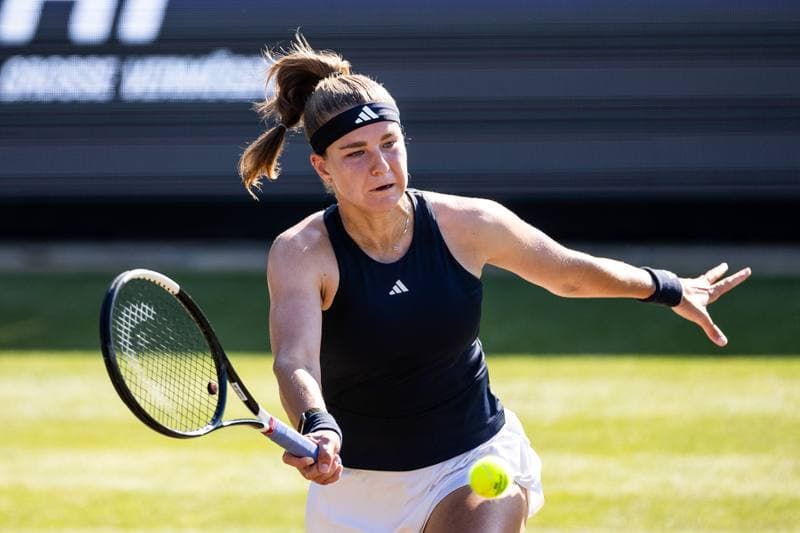 Tennis. Bad Homburg Open. Alexandra Eala - Tereza Mihalikova. 25.06.2026