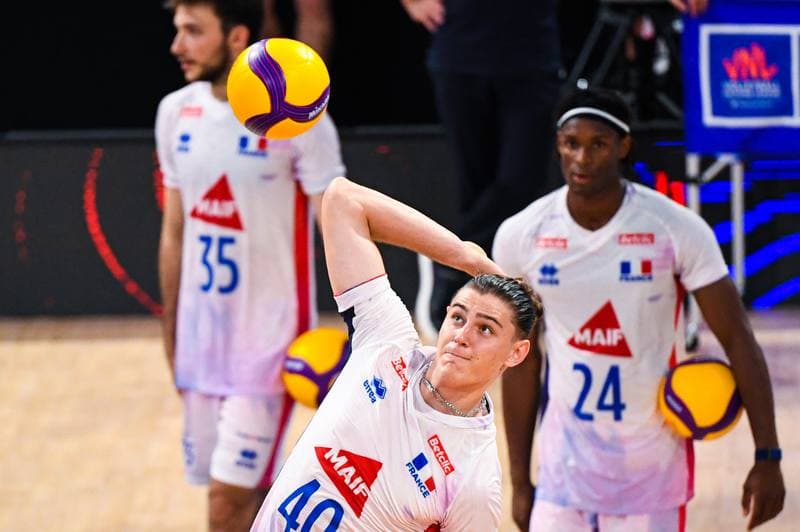 Volleyball. FIVB Men's Volleyball Nations League. France - Cuba. 25.06.2026