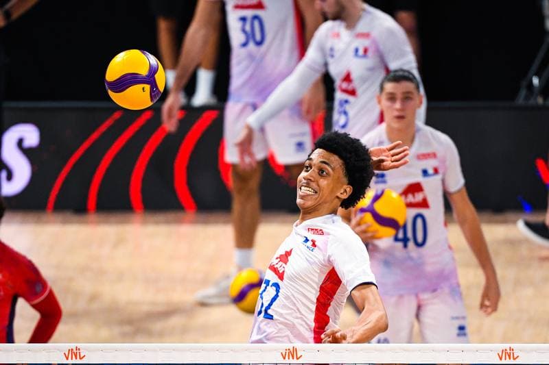 Volleyball. FIVB Men's Volleyball Nations League. France - Cuba. 25.06.2026