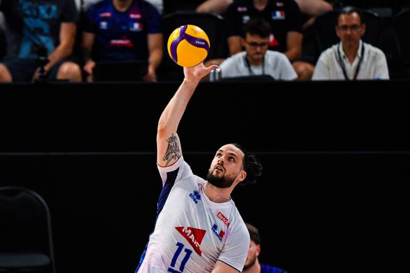 Volleyball. FIVB Men's Volleyball Nations League. France - Cuba. 25.06.2026