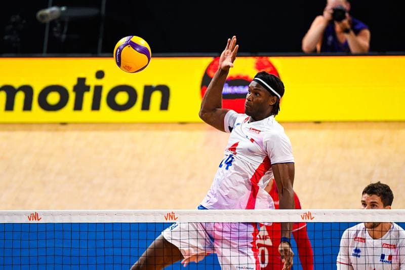 Volleyball. FIVB Men's Volleyball Nations League. France - Cuba. 25.06.2026