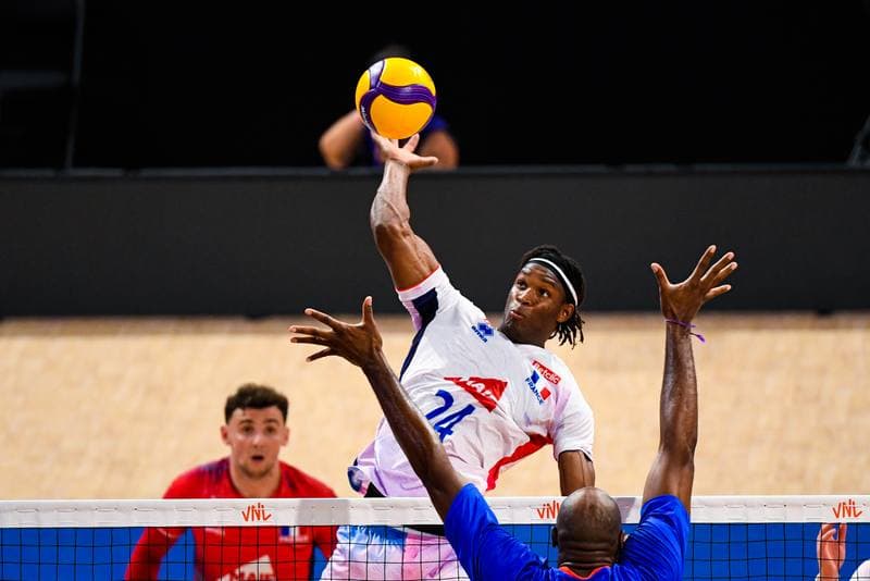 Volleyball. FIVB Men's Volleyball Nations League. France - Cuba. 25.06.2026