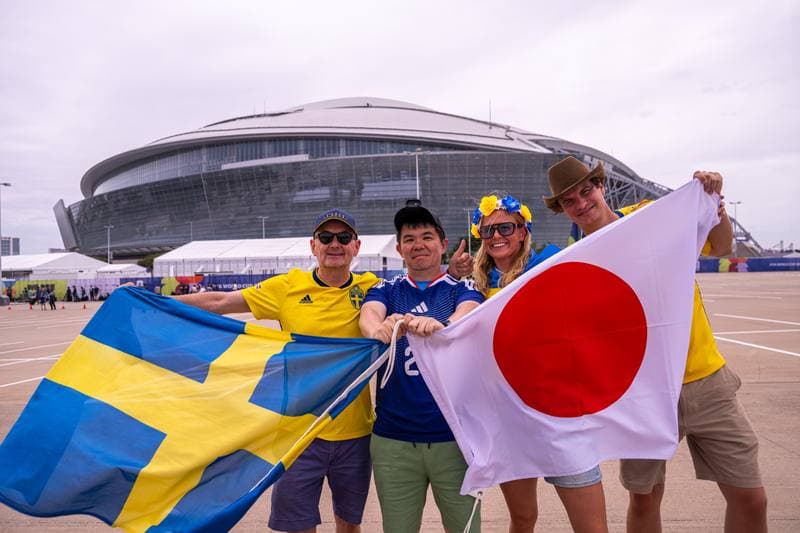 Football. FIFA World Cup 2026. Japan - Sweden. 25.06.2026