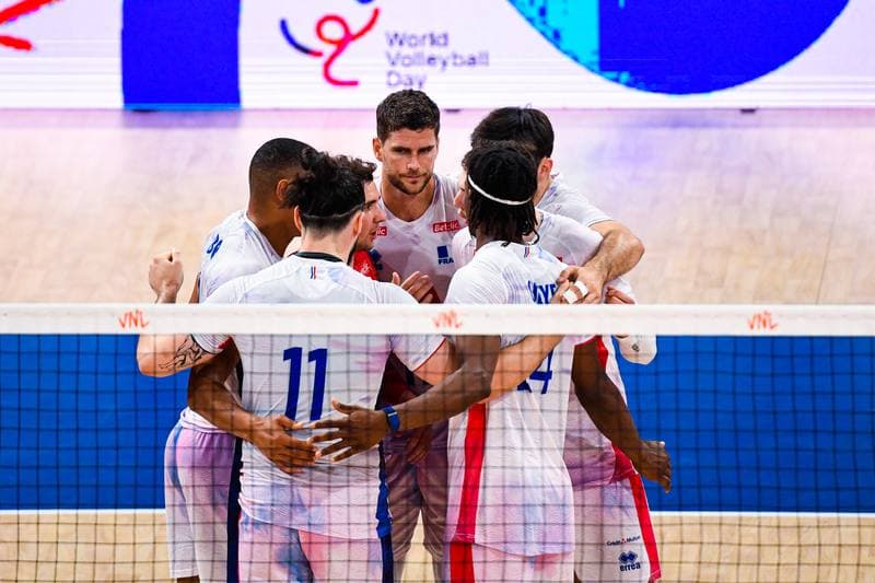 Volleyball. FIVB Men's Volleyball Nations League. France - Cuba. 25.06.2026