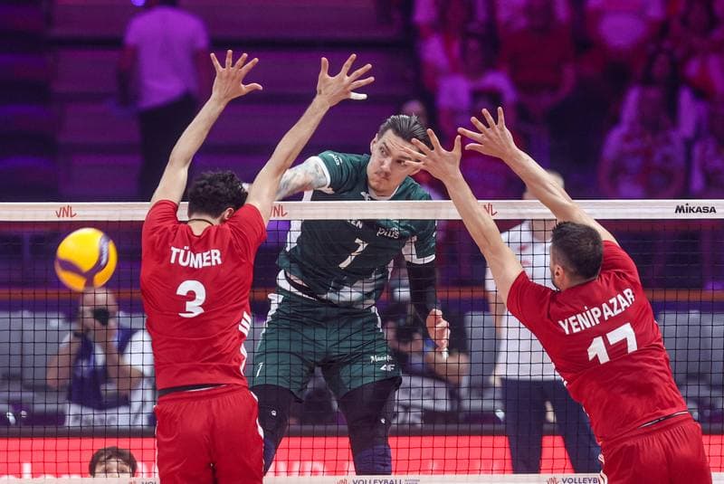 Volleyball. Men's Volleyball Nations League. Poland - Turkey. 25.06.2026