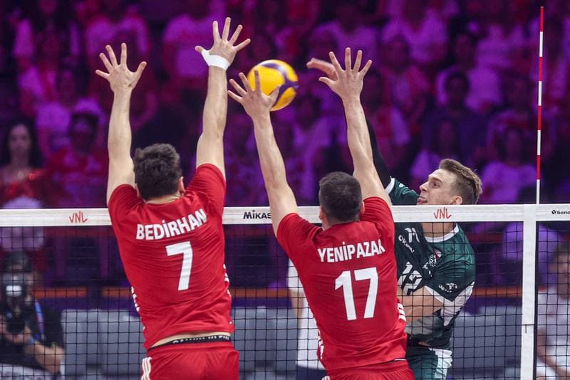 Volleyball. Men's Volleyball Nations League. Poland - Turkey. 25.06.2026