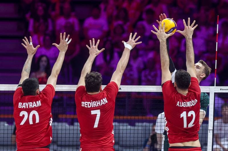 Volleyball. Men's Volleyball Nations League. Poland - Turkey. 25.06.2026