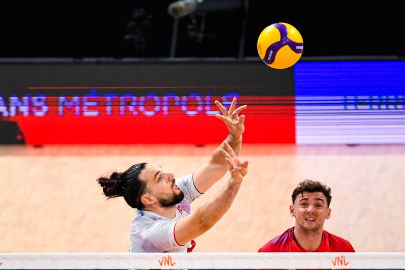 Volleyball. FIVB Men's Volleyball Nations League. France - Cuba. 25.06.2026