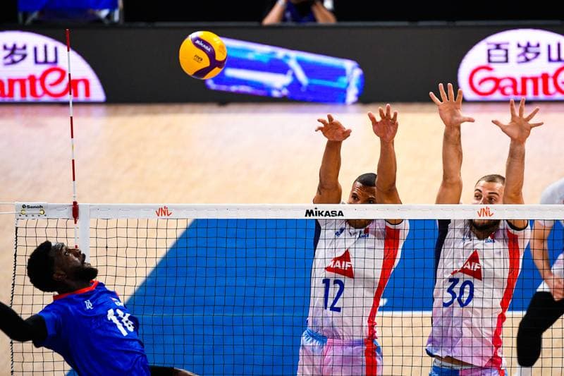 Volleyball. FIVB Men's Volleyball Nations League. France - Cuba. 25.06.2026