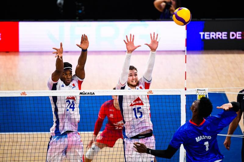 Volleyball. FIVB Men's Volleyball Nations League. France - Cuba. 25.06.2026