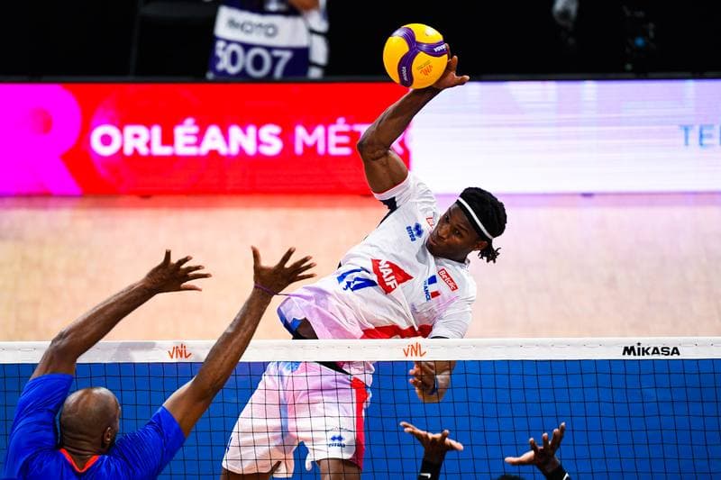 Volleyball. FIVB Men's Volleyball Nations League. France - Cuba. 25.06.2026