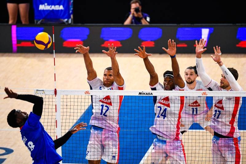 Volleyball. FIVB Men's Volleyball Nations League. France - Cuba. 25.06.2026