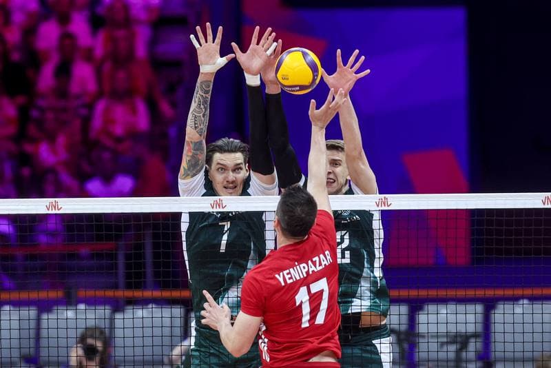 Volleyball. Men's Volleyball Nations League. Poland - Turkey. 25.06.2026