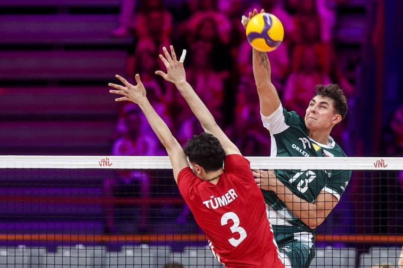 Volleyball. Men's Volleyball Nations League. Poland - Turkey. 25.06.2026