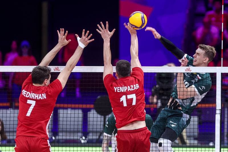 Volleyball. Men's Volleyball Nations League. Poland - Turkey. 25.06.2026