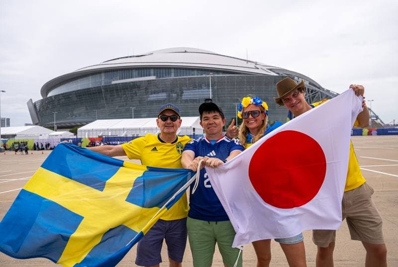 Football. FIFA World Cup 2026. Japan - Sweden. 25.06.2026