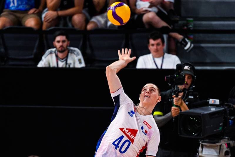Volleyball. FIVB Men's Volleyball Nations League. France - Cuba. 25.06.2026