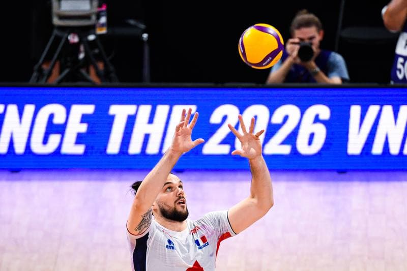 Volleyball. FIVB Men's Volleyball Nations League. France - Cuba. 25.06.2026
