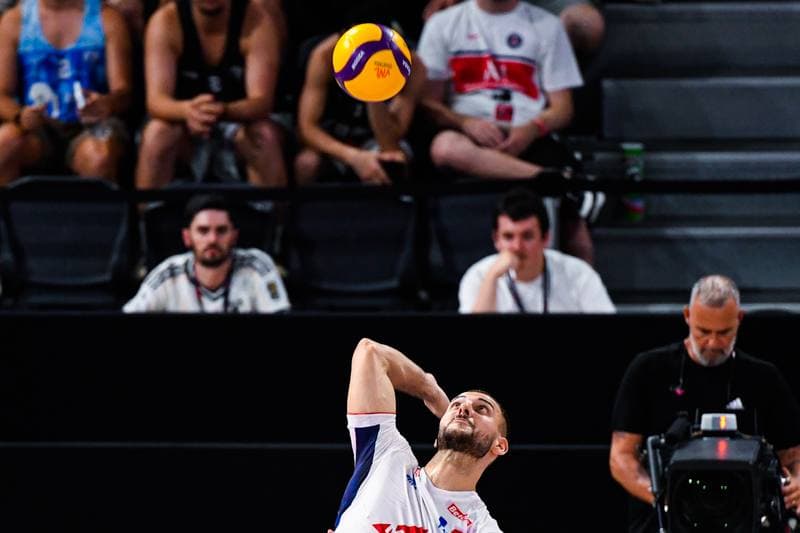 Volleyball. FIVB Men's Volleyball Nations League. France - Cuba. 25.06.2026