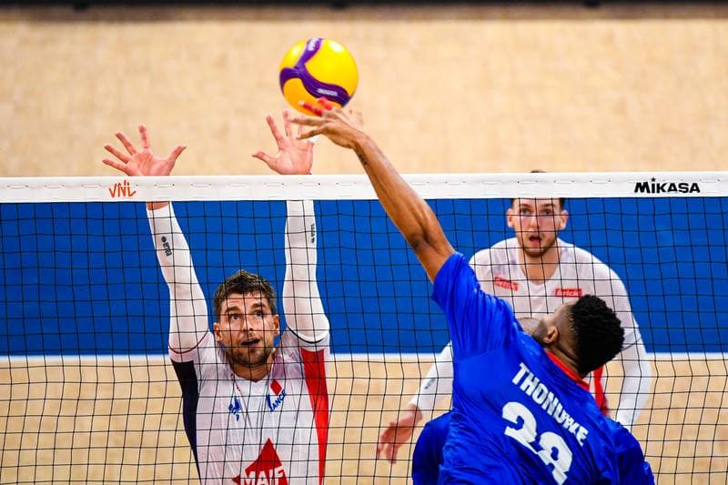 Volleyball. FIVB Men's Volleyball Nations League. France - Cuba. 25.06.2026